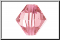 Swarovski� Bicone 5328, 4mm, 223 - light rose, 25 Stk.